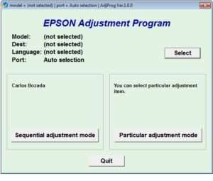 epson l382 reset software