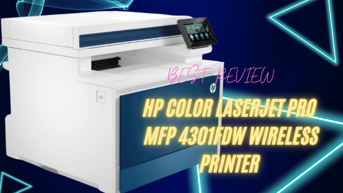 HP Color LaserJet Pro MFP 4301fdw Wireless Printer