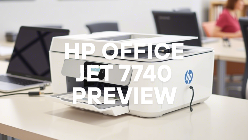 Preview of HP Office Jet 7740